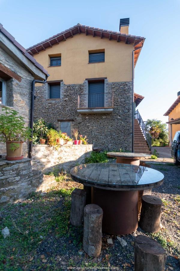 Casa Rural Graeras En Castigaleu Екстер'єр фото